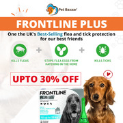FRONTLINE PLUS - Flea & Tick Protection Medium Dog (10-20kg)